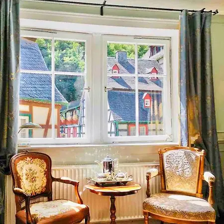 Half-timbered House From 1677 At Walls * Bacharach